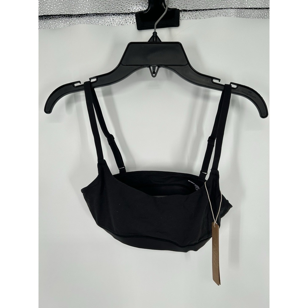 Skims‎ Fits Everybody Scoop Bralette Onyx Black Kim Kardashian Adjustable XS